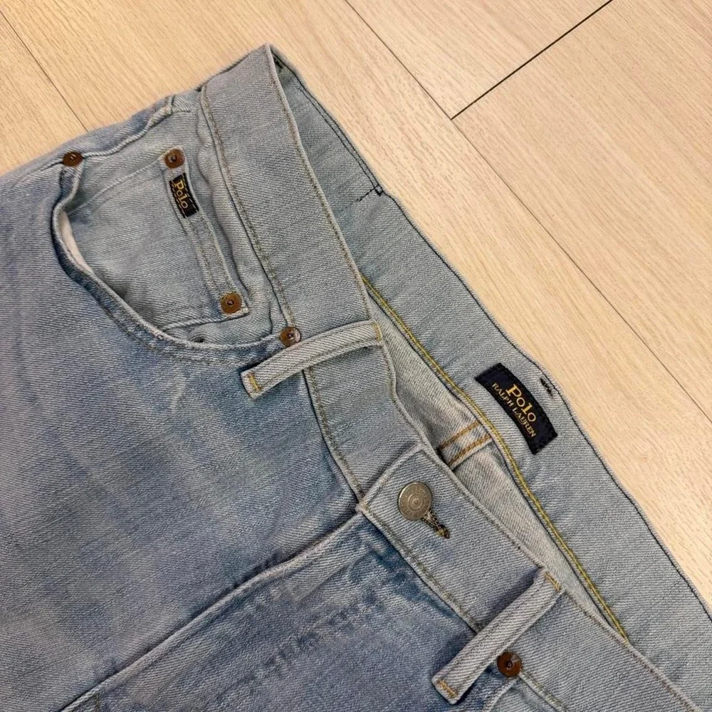 Polo Ralph Lauren Light Wash Slim Fit Jeans Mens Size 34x34 Denim